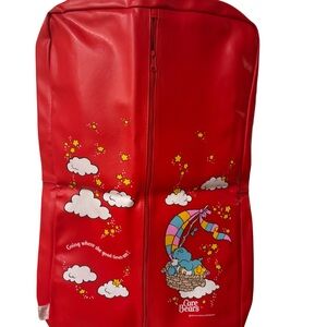 Red Care Bears Hanging Bag
